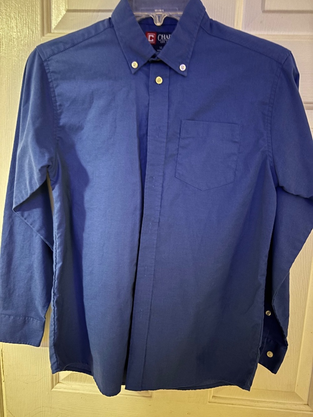 NWOT Boys Blue Collared Shirt w/Pocket Size 14